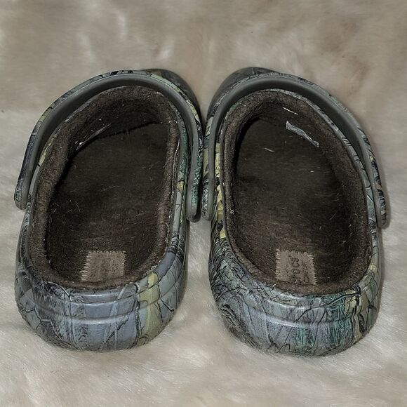 CROCS CLASSIC REALTREE EDGE LINED CLOG, MEN'S 5, WOMEN'S 7 - Picture 7 of 13
